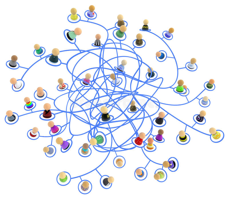 cartoon-crowd-link-tangled-small-symbolic-d-figures-linked-lines-chaotic-network-isolated-65845541