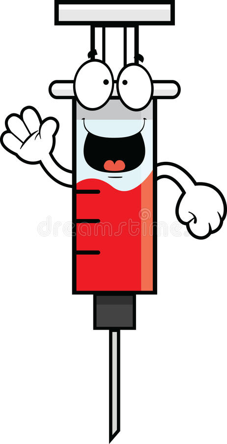 happy-cartoon-syringe-illustration-expression-41165152